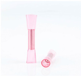 Butt connector with heat shrink insulation, 0.5-1.5 mm², AWG 22 to 18, red, 35 mm, BYB-4-07F5080