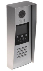 Wieloabonentowa stacja bramowa przeznaczona do obsługi dużej ilości lokatorów. Wbudowany wielofunkcyjny wyświetlacz LCD S1600