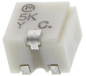 Potencjometr dostrojczy 5kΩ SMD 0.25W 12 -zwoje Regulacja górna 1,5 mm