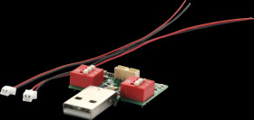 14500 Entwicklerboards - Doppel-Ladeplatine für LiPo-Akkus, 3,7V, USB