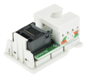 Złącze RJ45 Żeński Złącze RJ45 Cat5e MK Electric, proste