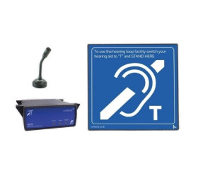 Zestaw pętli indukcyjnej do montażu nad blatem z mikrofonem standardowym, IL-K300-25-00