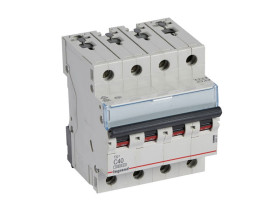 Wyłącznik nadprądowy C 40A 4P 10kA S 314 TX3 404260 LEGRAND