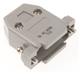 Osłona tylna D-Sub 15 -pinowe Termoplastyczny Proste Amphenol Communications Solutions A