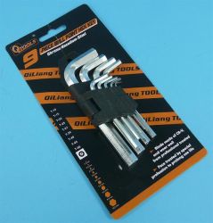 KLUCZE IMBUSOWE 9-SZT 1,5-10 MAŁE ZESTA