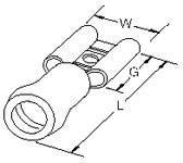 Molex 190190009 Złącze żeńskie płaskie 1 szt.