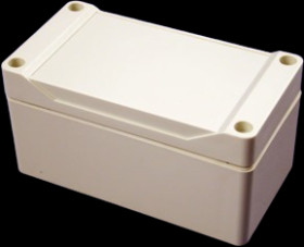 Aluminum die cast enclosure, (L x W x H) 93 x 39 x 31 mm, black (RAL 9005), IP54, 1590ABK