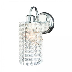 Kinkiet Bright Star srebrny 1xE27 Light Prestige