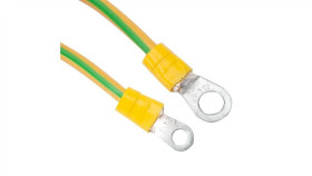Komplet Zestaw Uziemienia Kabel Przewód Linka Uziemiająca Lgy 4 Mm2 0,2M (Ek-29)