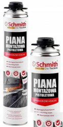 Piana montażowa pistoletowa pianka 750ml Schmith