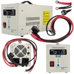 Zasilacz awaryjny SINUS PRO E 12V 1000VA 5/10A VOLT