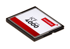 Karta pamięci flash CompactFlash, 1 GB, InnoDisk Tak iCF4000 0 → +70 (Standard) °C, -40 → +85
