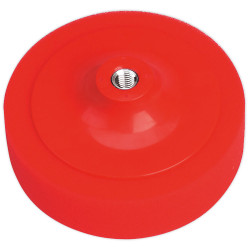 Sealey PTC/CH/M14-R Buffing &amp; Polishing Foam Head 150 x 50mm M14 Red/ultra Soft