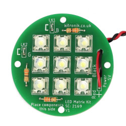 Kitronik Round 5V LED Matrix Lamp