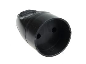 Gniazdo przedłużacza 230V pojedyncze bez uziemienia GN-161