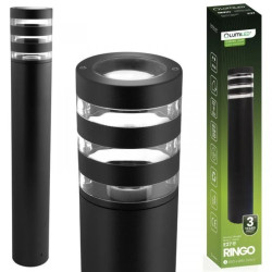 Lampa Ogrodowa Słupek Zewnętrzny Stojący E27 12W LED RINGO 60cm Lumiled