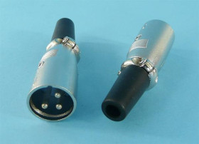 WT.MIKR.XLR 3-PIN NA KABEL NIKIEL