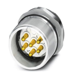 Złącze wielostykowe przemysłowe 9-pinowe M23 Montaż przedni Wtyczka Phoenix Contact