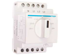 Przełącznik woltomierza 7-pozycyjny 20A 400V SK602