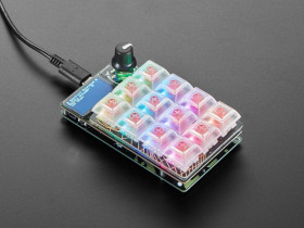 Adafruit MacroPad RP2040 Starter Kit - 3x4 Keys + Encoder + OLED