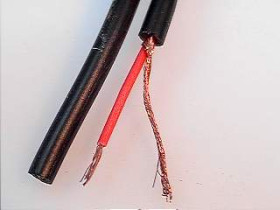 Przewód audio wideo 2x0.15mm² 100m Cu