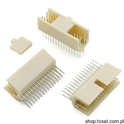 515-SERIE Header 2 X 15 Pin Gold THT ODUSTECK