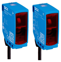 Czujniki fotoelektryczne Przez wiązkę Prostokątny SICK PNP/NPN zakres 0 → 45 m LED