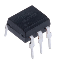 Transoptor MOC3022 z triakiem 1-kanałowy PDIP 6 Lite-On
