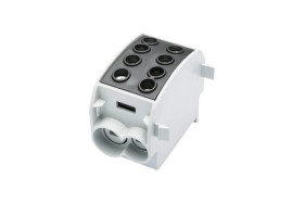 Blok rozdzielczy-odgałęźny Al/Cu SCB 70 (80310) SIMBLOCK jednobiegunowy 70mm2 czarny 81508007