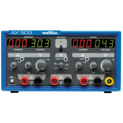 Chauvin Arnoux AX0503A Power Supply, Triple, 2x 30V/2.5A, 1x 2.7, 5.5/5A
