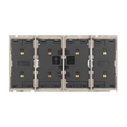 LIVING NOW MY HOME ramka stykowa 3+1mod. piaskowy beż KM8103P1