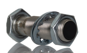 Czujnik zbliżeniowy M12 Indukcyjny 4 mm BALLUFF Wpuszczany 10 → 30 V DC długość 45mm Gwintowany