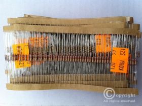 ZESTAW REZYSTORÓW 0,25W 1000 SZTUK (ZESTAW-REZ1000)