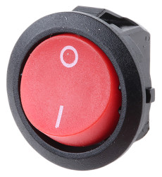 Przełącznik kołyskowy Wł.-wył. Nie 15 A SPST Czerwony IP40 Marquardt