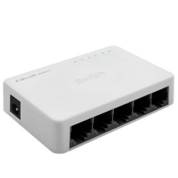 Qoltec SWITCH Przełącznik sieciowy 5 x port RJ45 100Mbps Fast Ethernet LAN