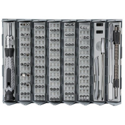 Kunzer 7MWS126 Tool Kit with Bit Set, Storage Box, Versatile Use