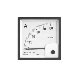 Miernik analog.amper.kwadr. 100A DIN96A (do wsp. z przekł. 100/5A)