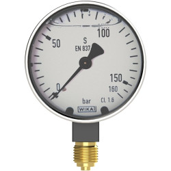 Riegler glycerine pressure gauge, 102179, 713