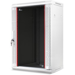 SZAFA RACK GETFORT 19 CALI 18U 600X450 WISZĄCA SZARA