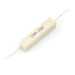 Rezystor THT RWA 10W 0,33 Ohm - 10szt.