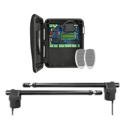 Napęd bramy dwuskrzydłowej400mm SB2 PROXIMA Mechanizm+centrala+2piloty