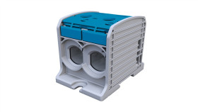 Złączka Szynowa Gwintowa Al/Cu Stb 185-2 (87820) Simblock Niebieski 81202003