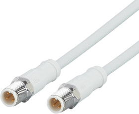 ifm Electronic EVF530 Linia połączenia złącze męskie proste 1 m Ilość pinów: 4 1 szt.