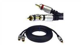 Vitalco Rkd180 Kabel Audio Do Subwoofera 1X Rca Cinch (Wtyk) / 2X Rca Cinch...