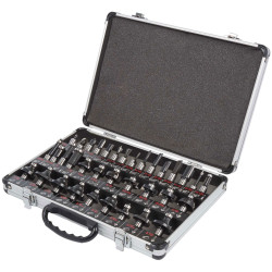 Trend SET/SS35X1/2TC SET/SS35X1/2TC TCT Router Cutter Set, 35 Piece