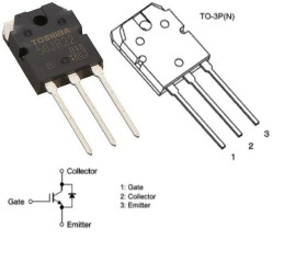 IGBT Ic 50 A Uce 600 V TO–3P Pojedynczy kanał: N 230 W