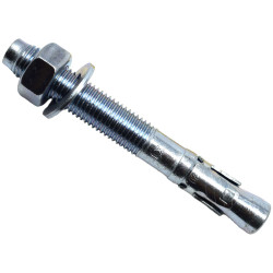 MASONMATE 0841ETA640160 Zinc Plated Through Bolt M20 x 160mm (10)