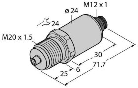 Turck Przetworniki ciśnienia 1 szt. PT250R-2020-U3-H1143