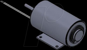 ITS-LZ-3869-D-12VDC Cylinder solenoid, 3869 D, 12 V DC, 16.8 W, push solenoid with s