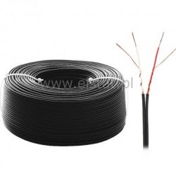 2x RCA, kabel ekranowany, płaski, 2mm